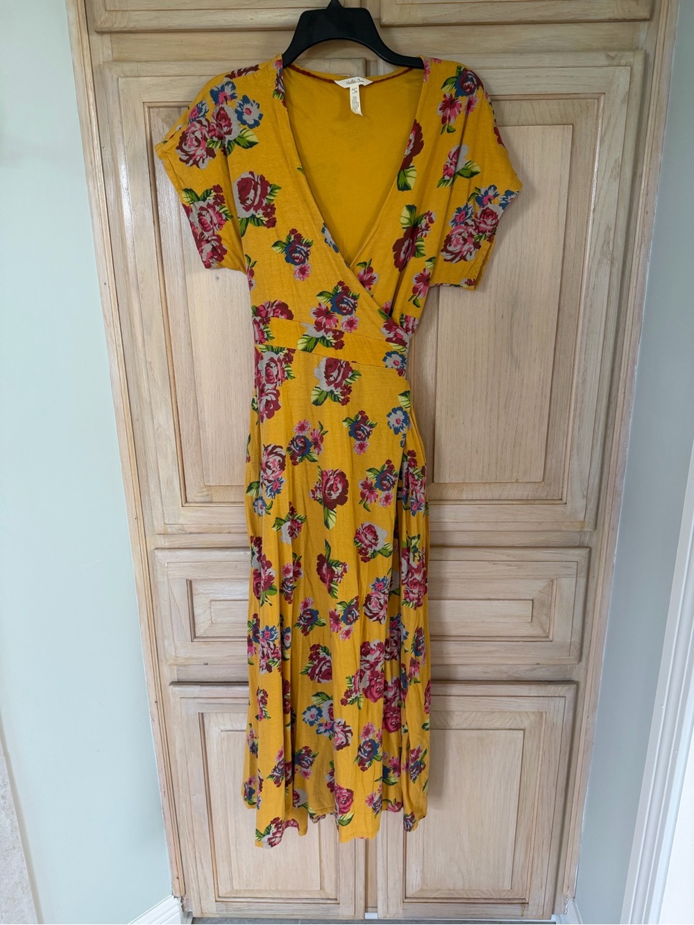 Matilda Jane Mustard Floral Wrap Maxi